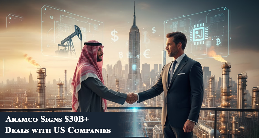 Aramco Signs $30B+ in Deals with US Companies